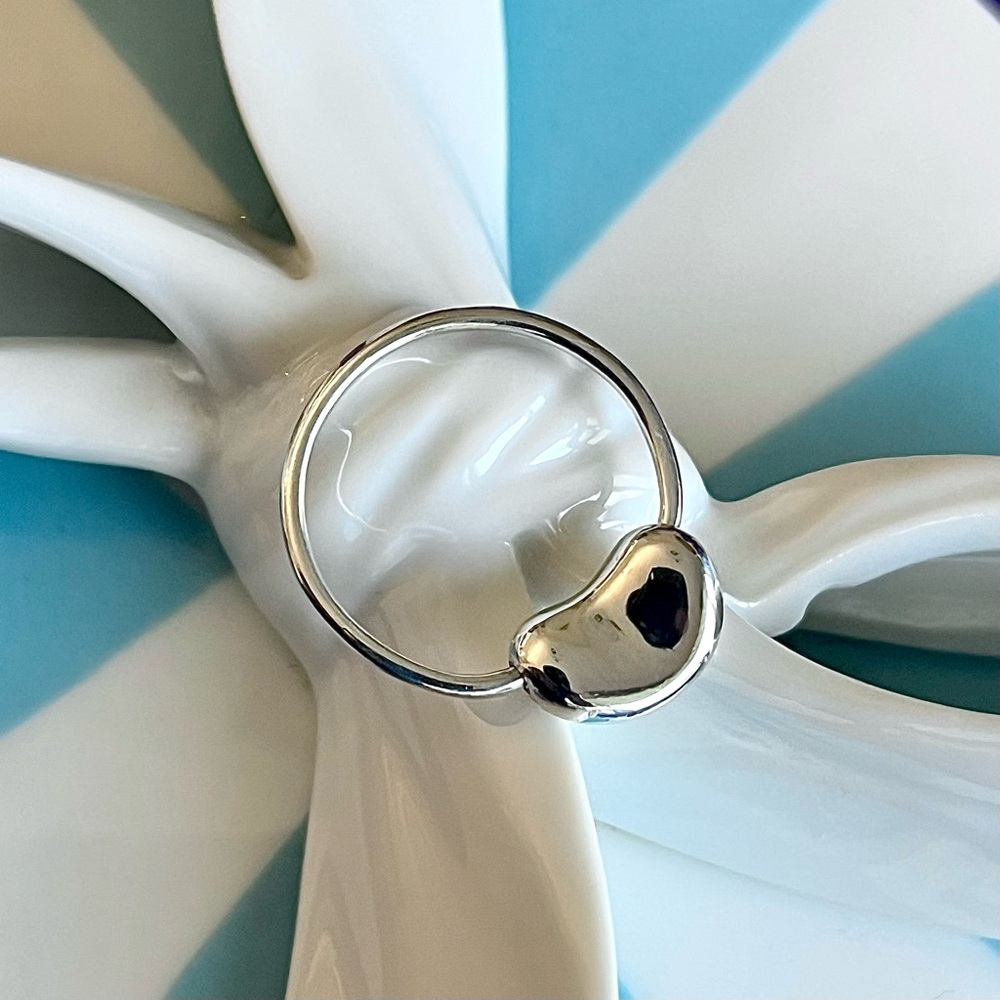 Tiffany & Co. Silver Elsa Peretti® Bean Ring